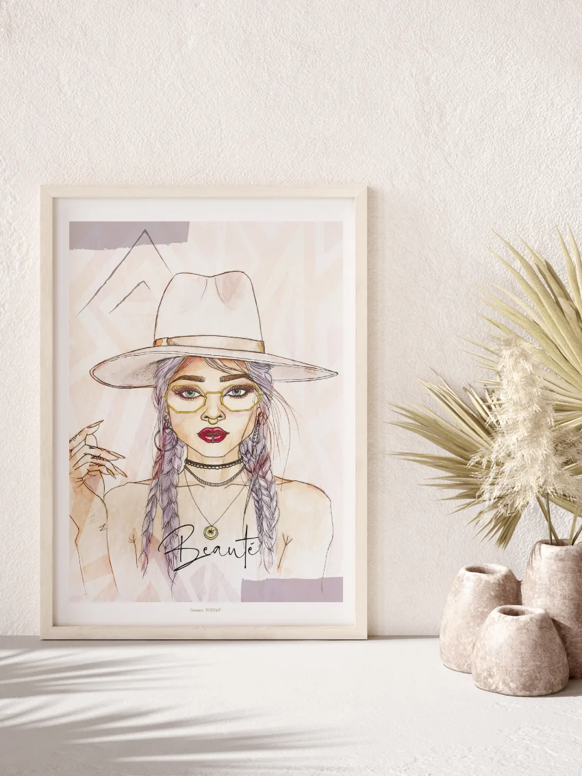 Portrait Femme Totem Beauté – Image 2