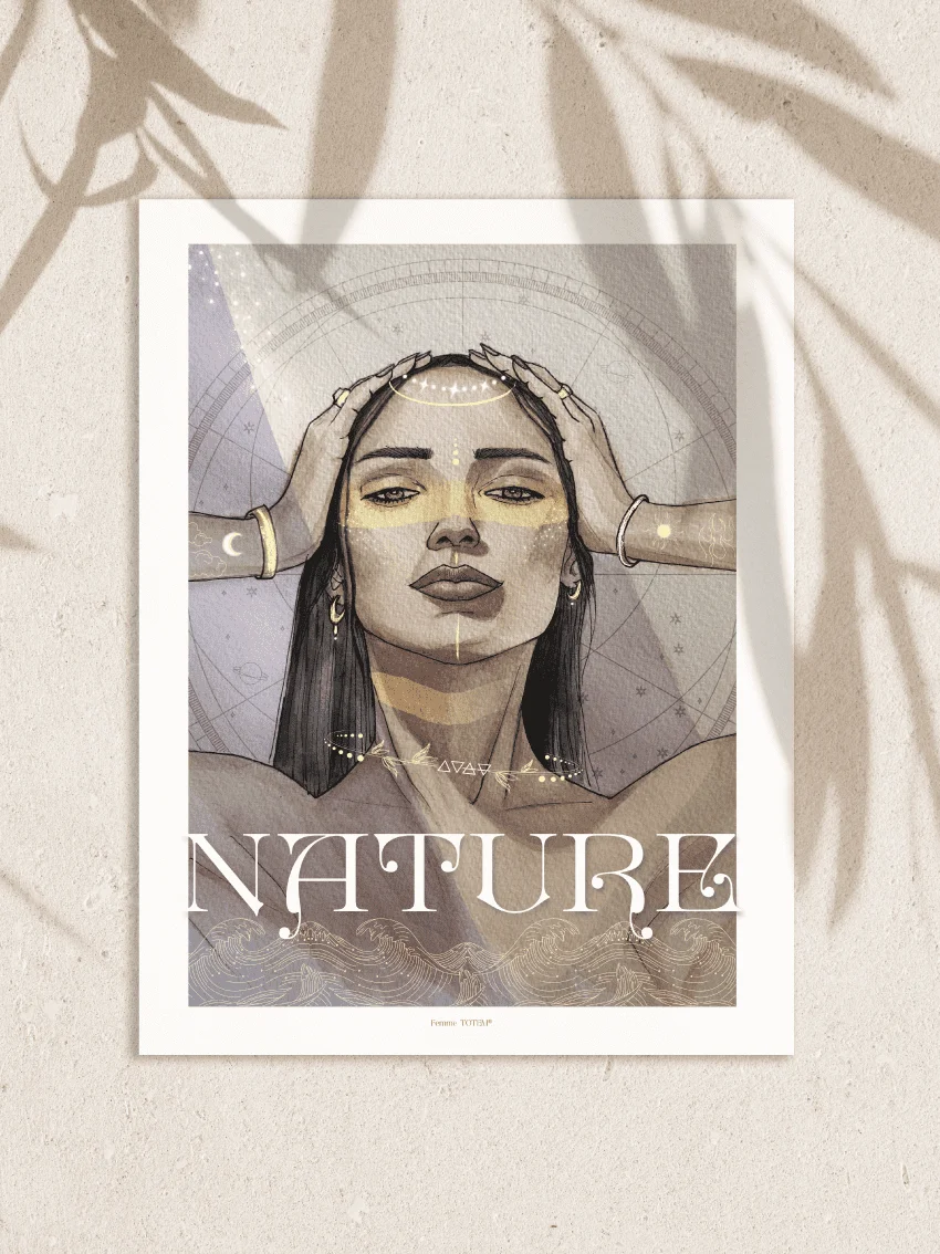 Portrait Femme Totem Nature