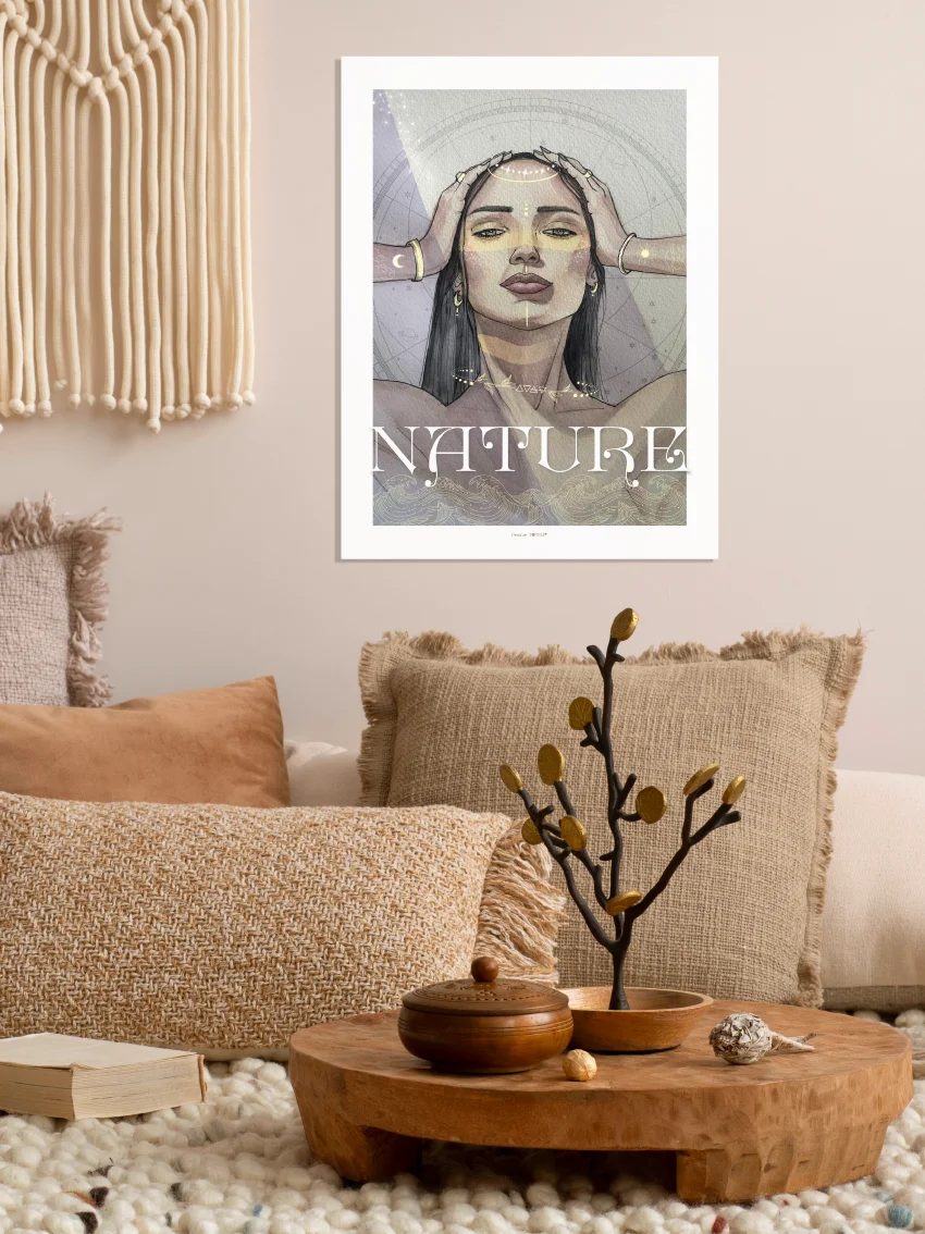 Portrait Femme Totem Nature – Image 4